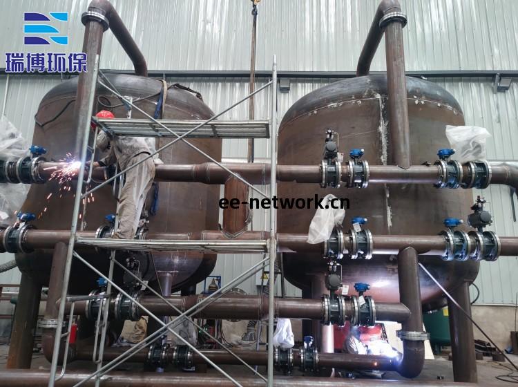 纖維(wei)過(guo)濾(lv)器瑞(rui)博環保廠(chang)家(jia)加(jia)工(gong)現場(chang)