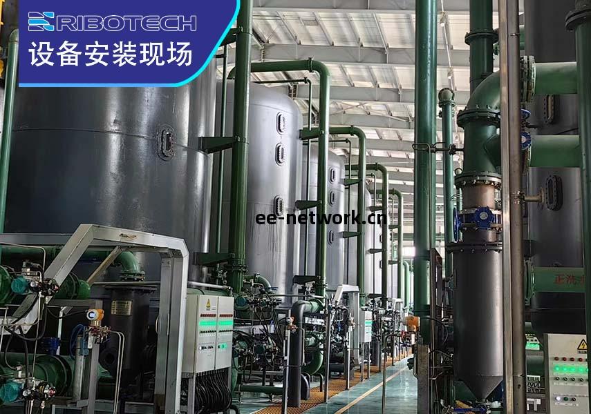 印(yin)染(ran)廠(chang)中水回(hui)用過(guo)濾設備_汙(wu)水(shui)處(chu)理設備廠(chang)家現(xian)場(chang)圖
