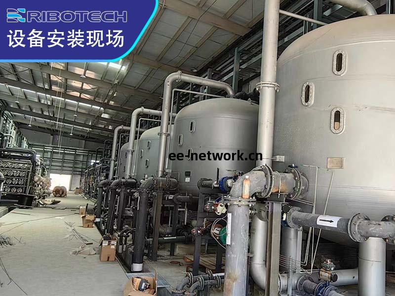 電渡(du)廢水處(chu)理用(yong)過(guo)濾(lv)設備_工(gong)業廢水處(chu)理設備廠(chang)家安(an)裝現(xian)場圖